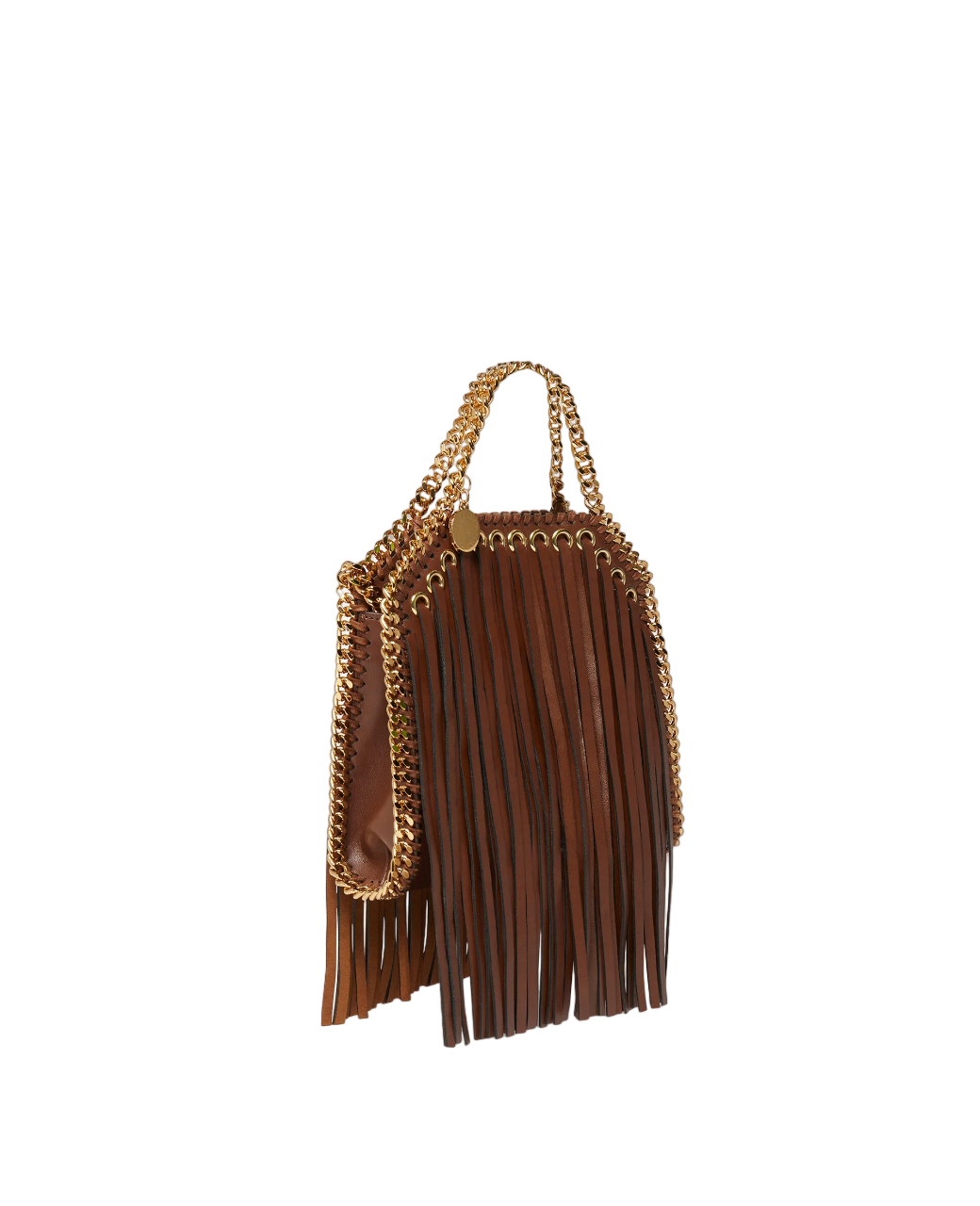 Falabella Fringed Tiny Tote Bag (Cinnamon)