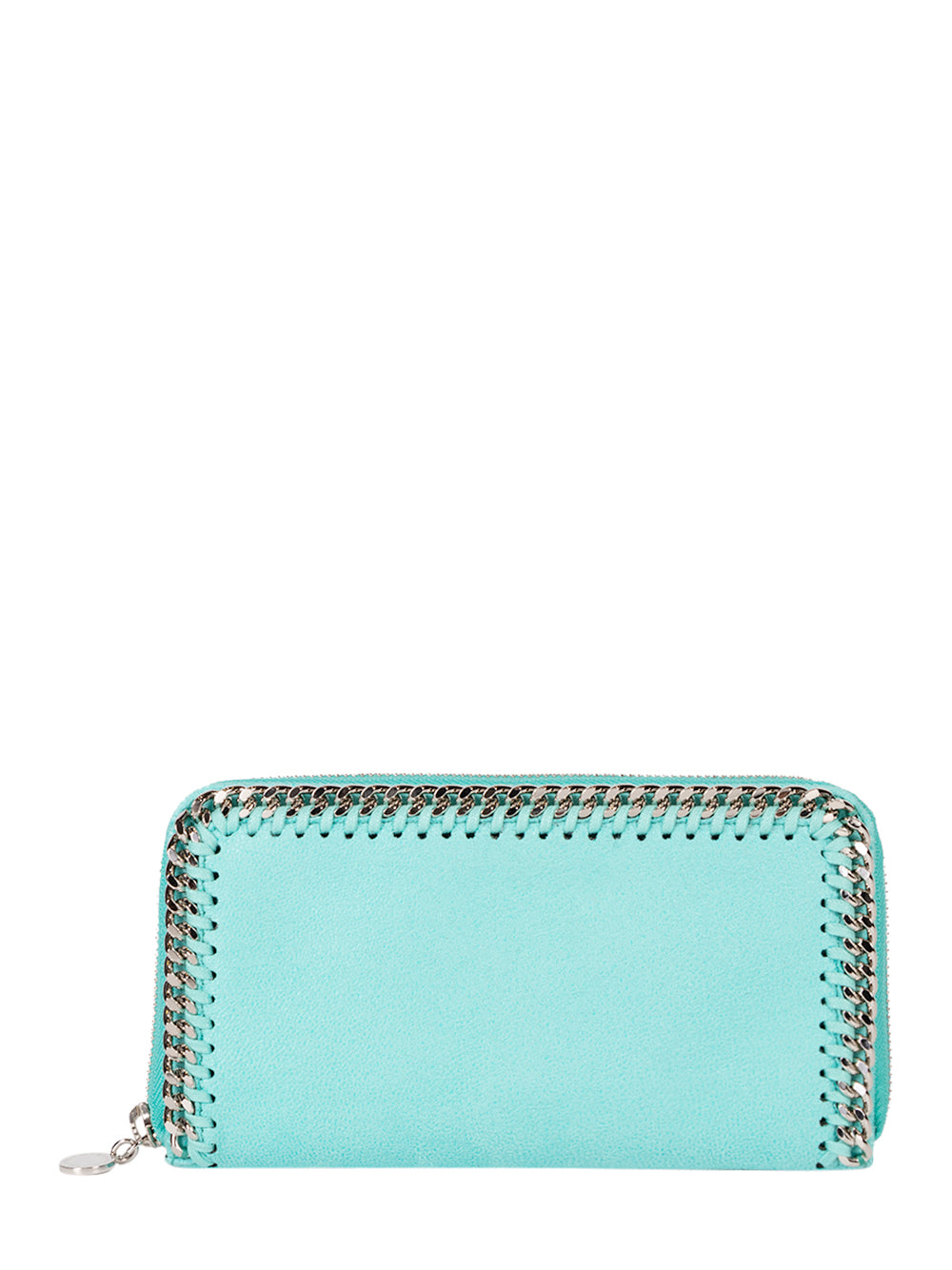 Falabella Zip Continental Wallet (Aqua Blue)