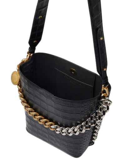 STELLAMCCARTNEY-Frayme-Croc-Effect-Embossed-Bucket-Bag-Black-03