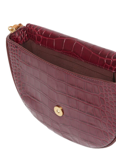 STELLAMCCARTNEY-Frayme-Croc-Effect-Embossed-Medium-Flap-Shoulder-Bag-Burgundy-04
