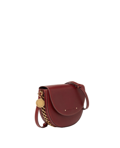 Frayme Medium Flap Shoulder Bag (Cherry)