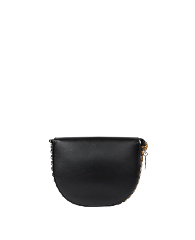 Medium Flap Shoulder Bag (Black)