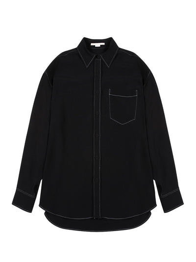STELLAMCCARTNEY-Oversized-Shirt-Black-01