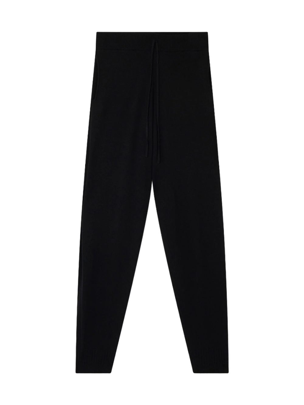 Stella Iconics Fine Knit Cuffed Trousers (Black)