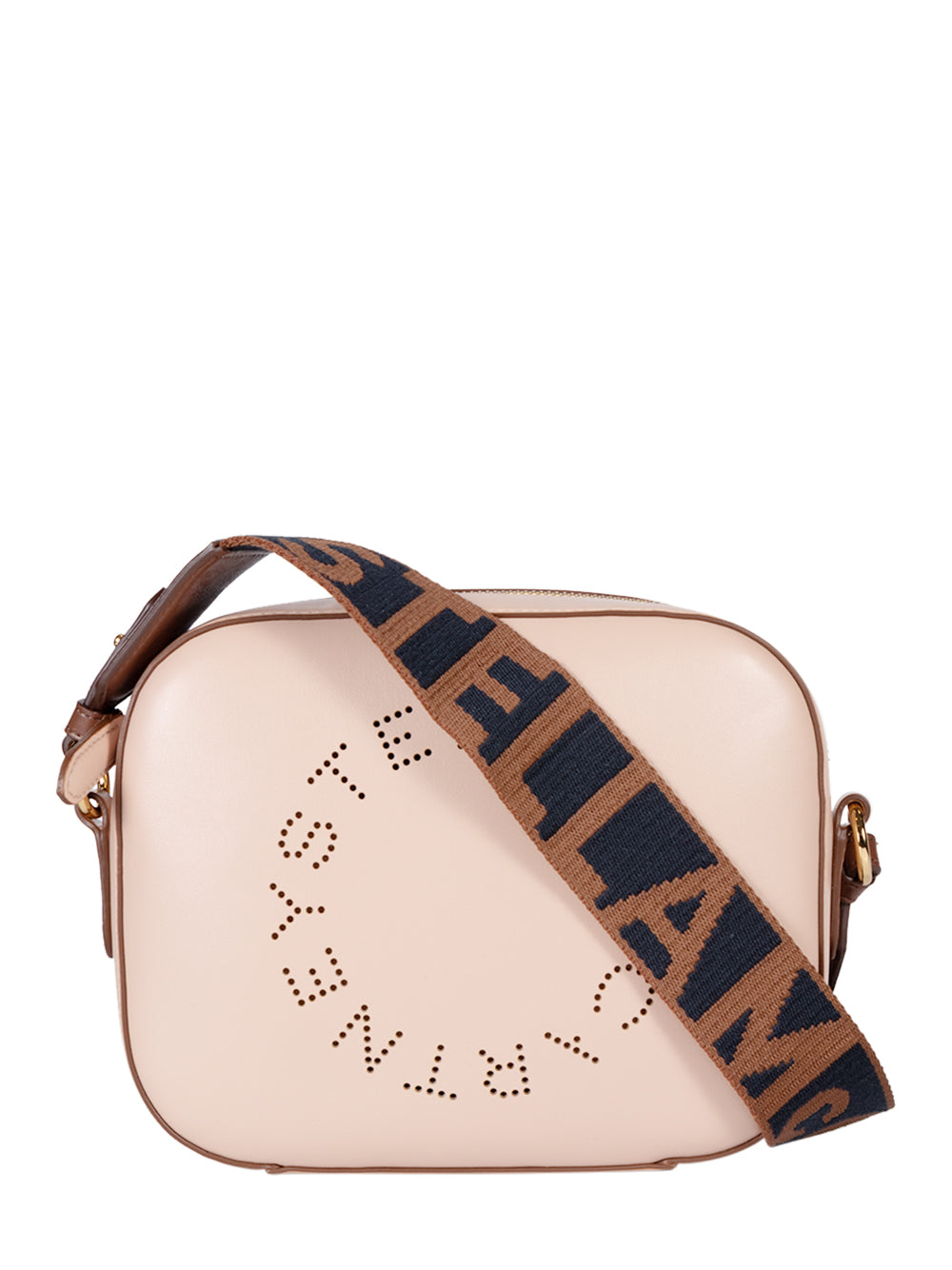 Stella Logo Mini Camera Bag (Blush)