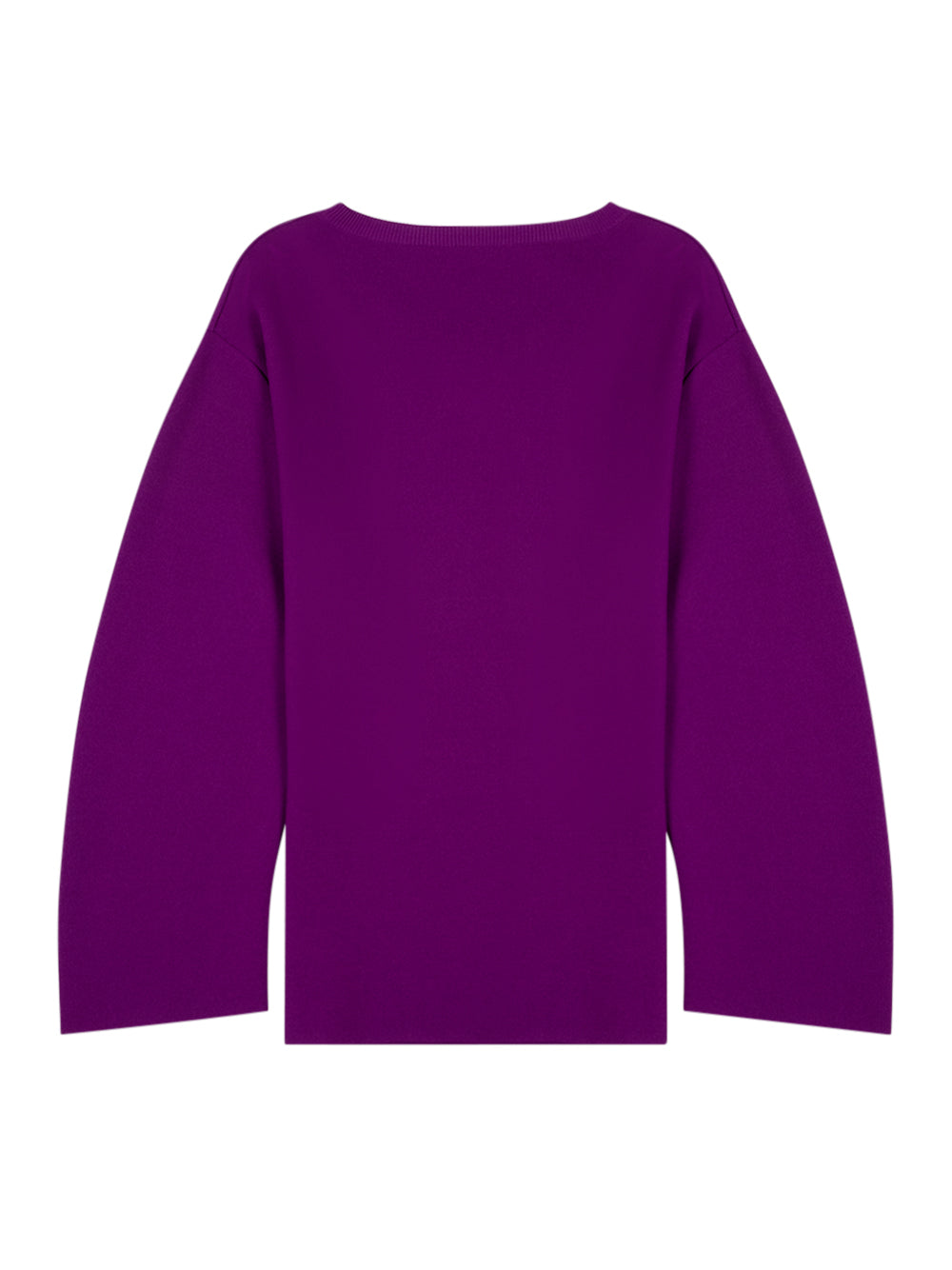 STELLAMcCARTNEY-CompactKnitVNeckJumper-Purple-2