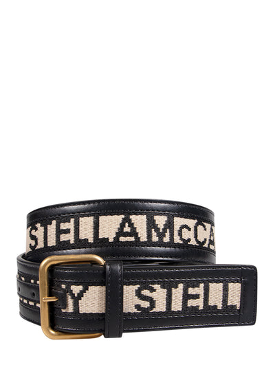 Cintura Belt H4 Eco Monogram Fabric (Ecru/Black)