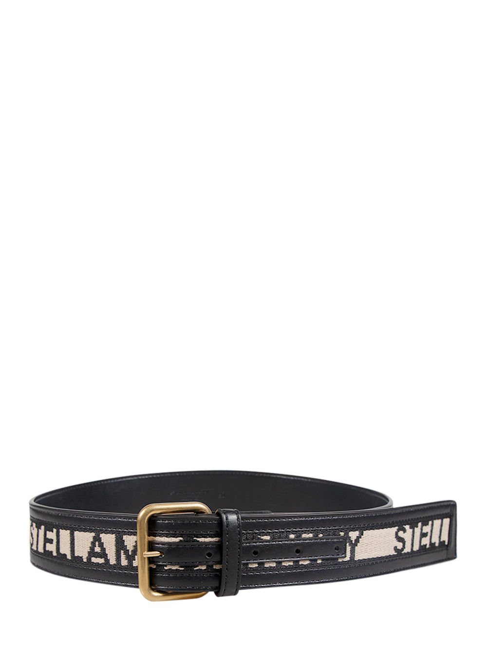 Cintura Belt H4 Eco Monogram Fabric (Ecru/Black)