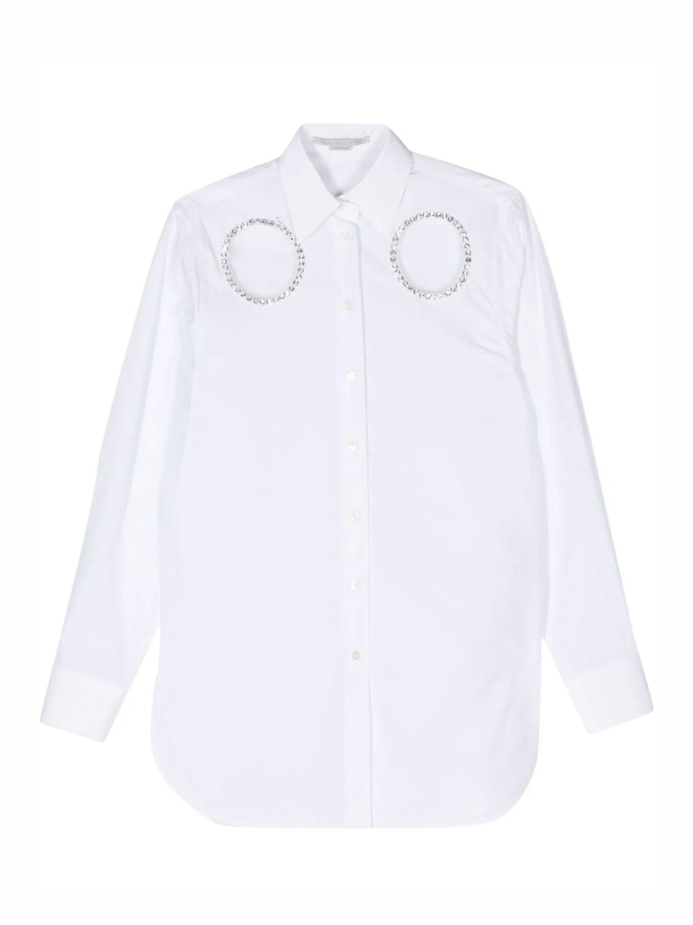 Cut-Out Dot Shirt (Pure White)