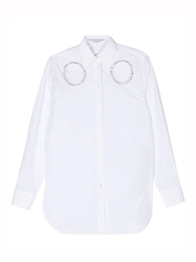 Cut-Out Dot Shirt (Pure White)