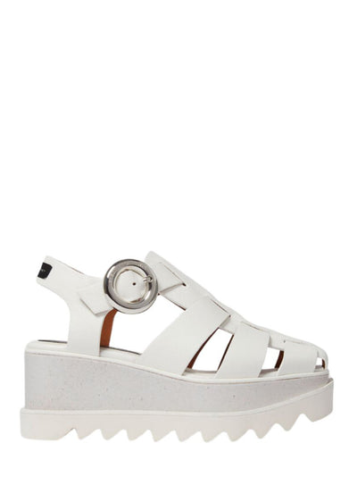 Elyse Alter Mat Platform Sandals (Ivory)