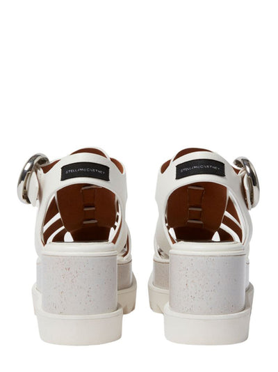 Elyse Alter Mat Platform Sandals (Ivory)