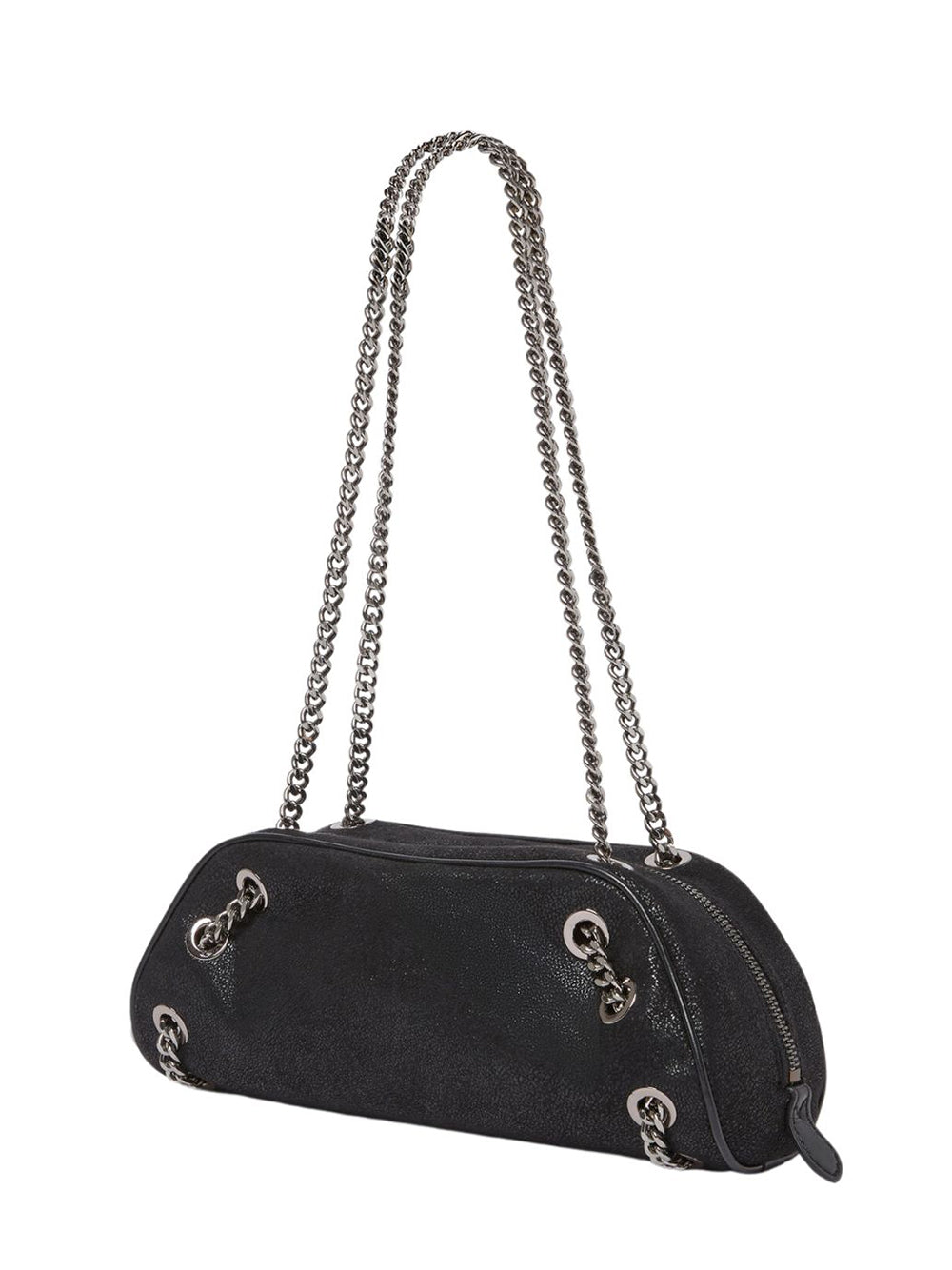 Falabella Bowling Shoulder Bag (Black)