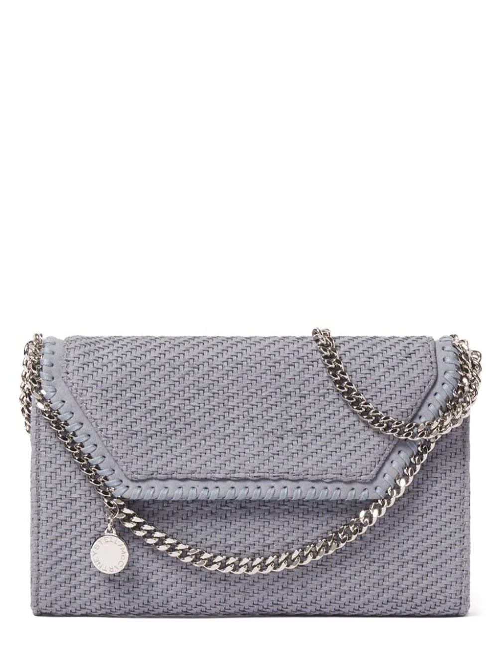 Falabella Mini Crossbody Bag (Blue Grey)