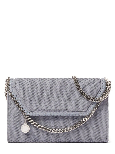 Falabella Mini Crossbody Bag (Blue Grey)