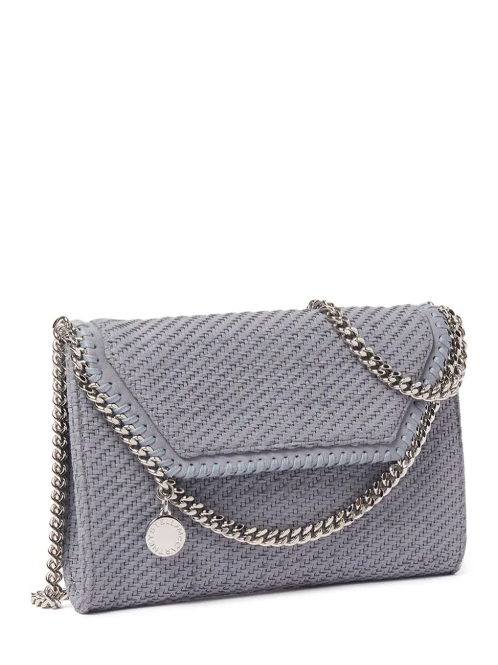 Falabella Mini Crossbody Bag (Blue Grey)