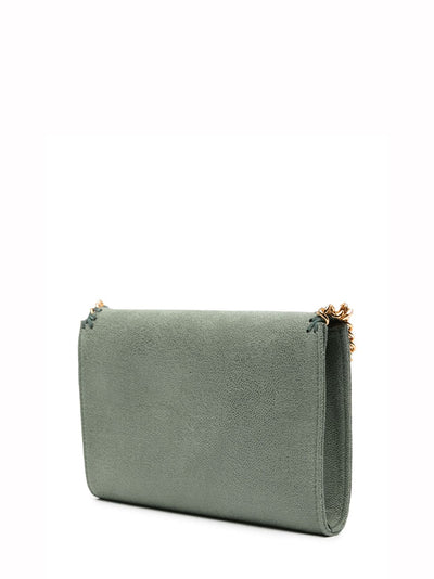 Falabella Mini Crossbody (Stone Green)