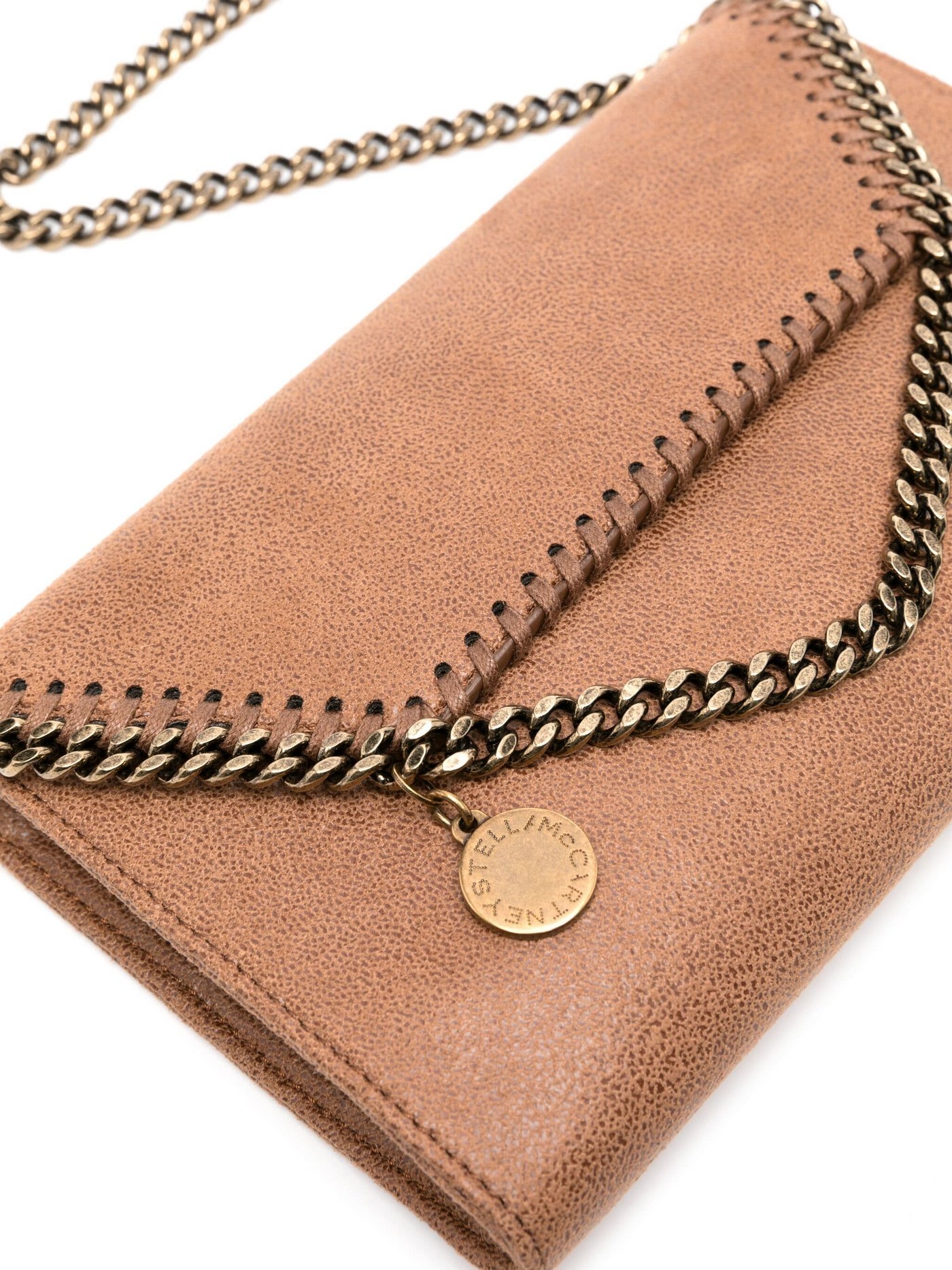 Falabella Mini Crossbody (Pecan Brown)