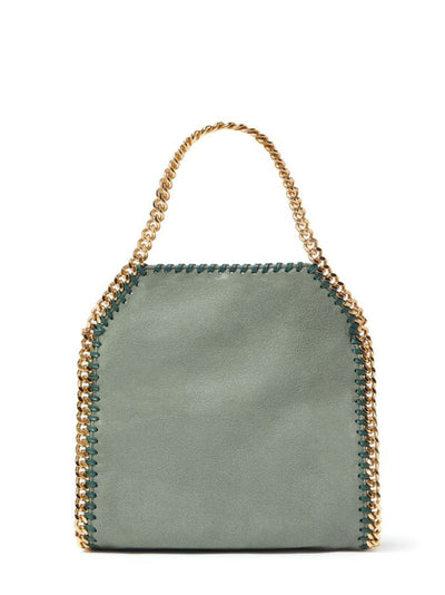 Falabella Mini Tote Eco Shaggy Deer (Stone Green)