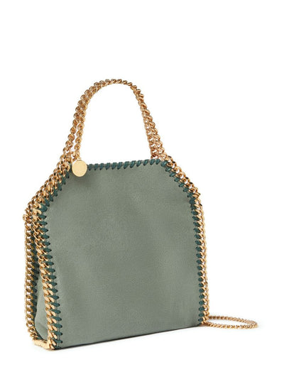 Falabella Mini Tote Eco Shaggy Deer (Stone Green)