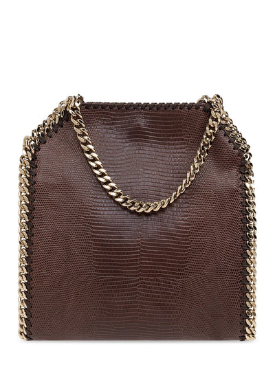 Falabella Mini Tote Embossed Alter Mat (Chocolate Brown)