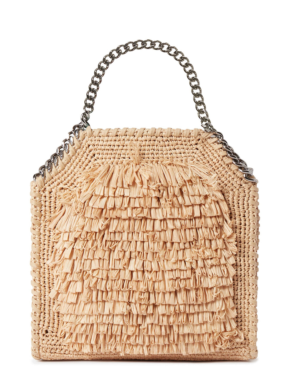 Falabella Raffia Tiny Tote Bag (Natural)