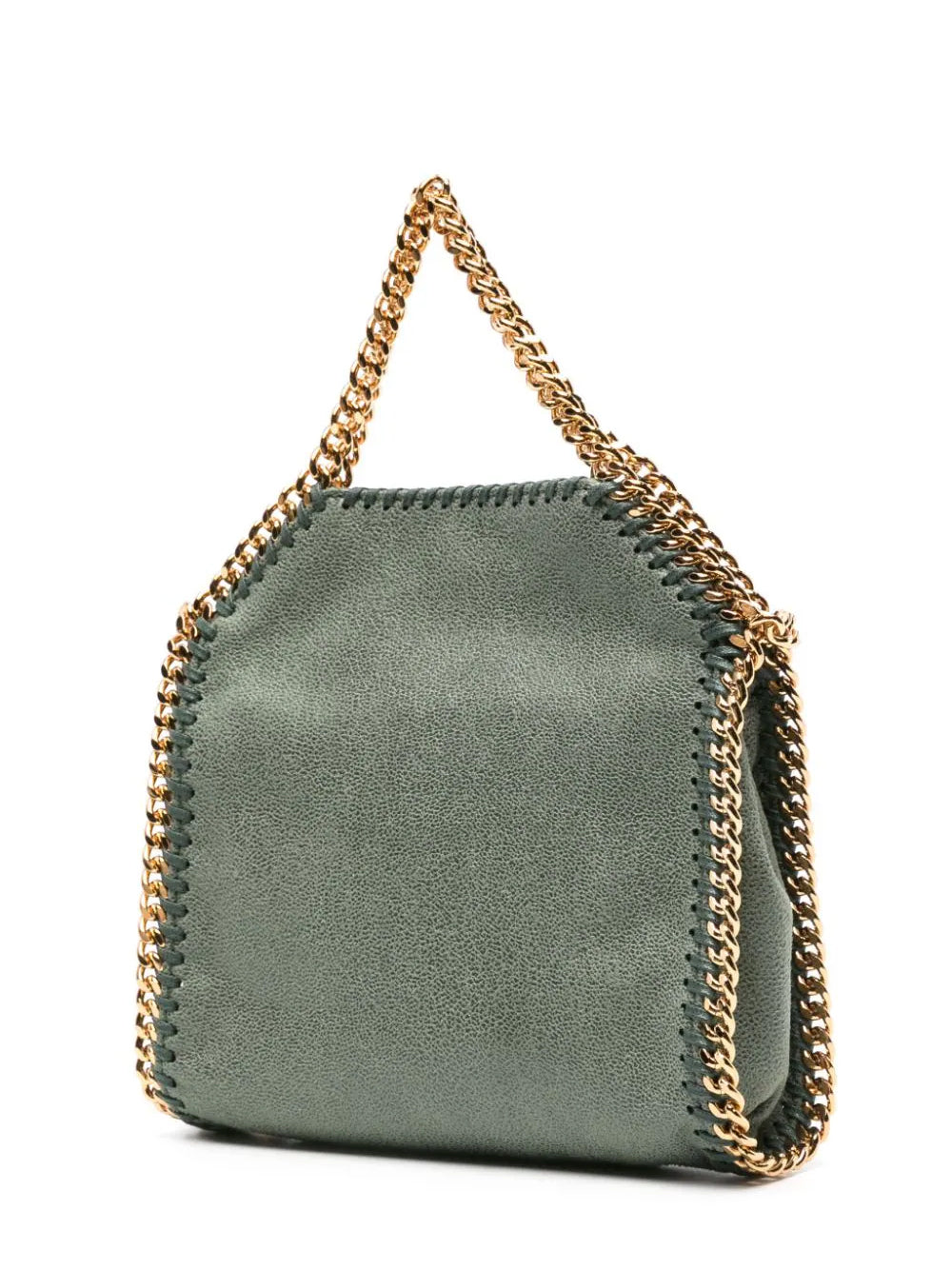 Falabella Tiny Tote Eco Shaggy Deer (Stone Green)