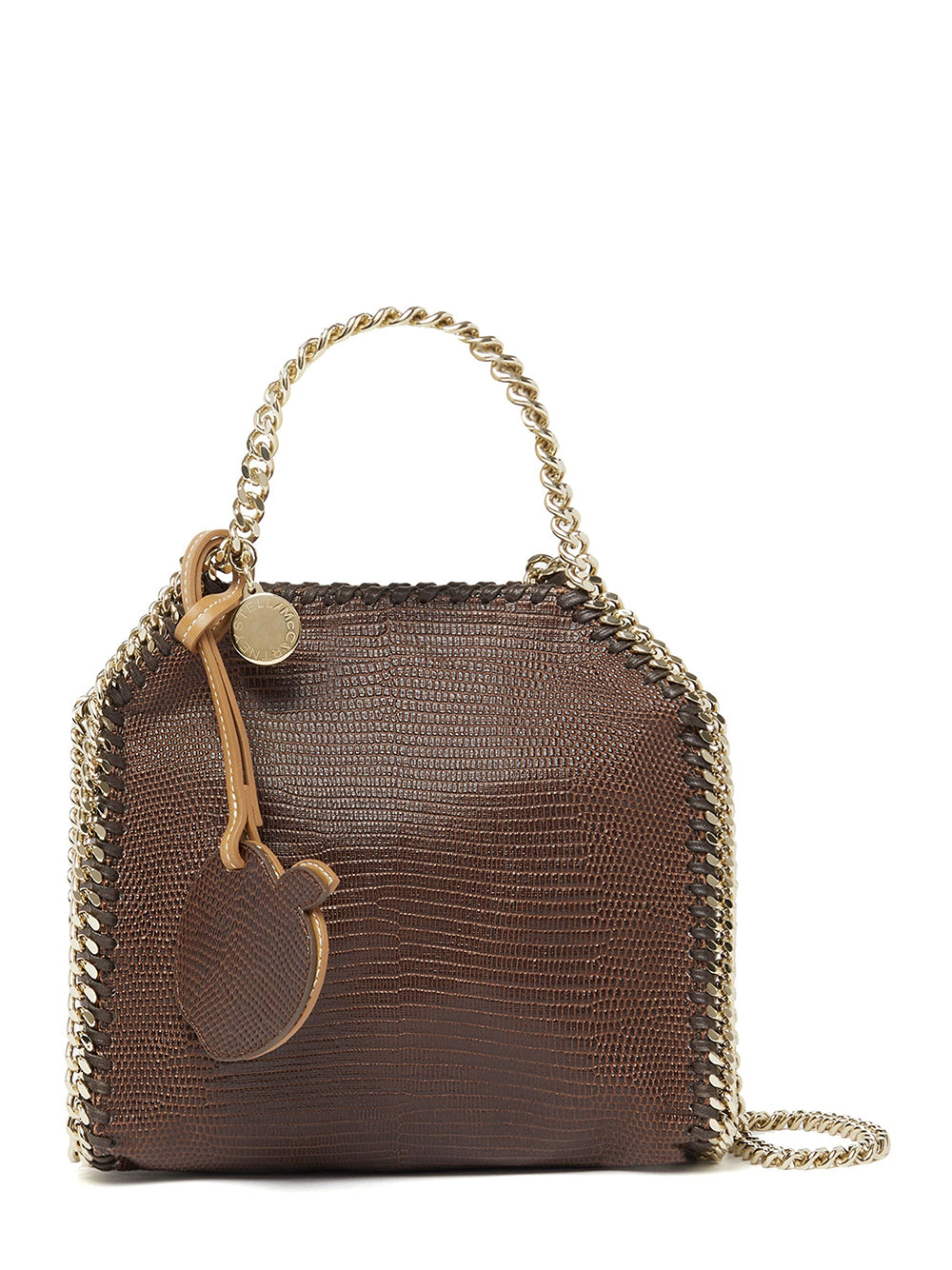 Falabella Tiny Tote Embossed Alter Mat (Chocolate Brown)