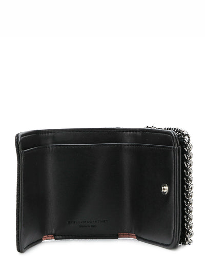 Falabella Tri-Fold Wallet (Black)