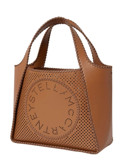 Logo Crossbody Tote Bag (Brandy)