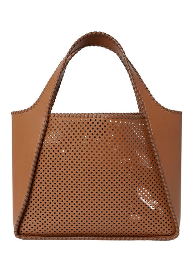 Logo Crossbody Tote Bag (Brandy)