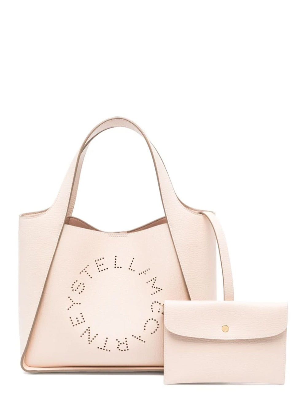 Logo Grainy Mat Crossbody Bag (Ballet Pink)