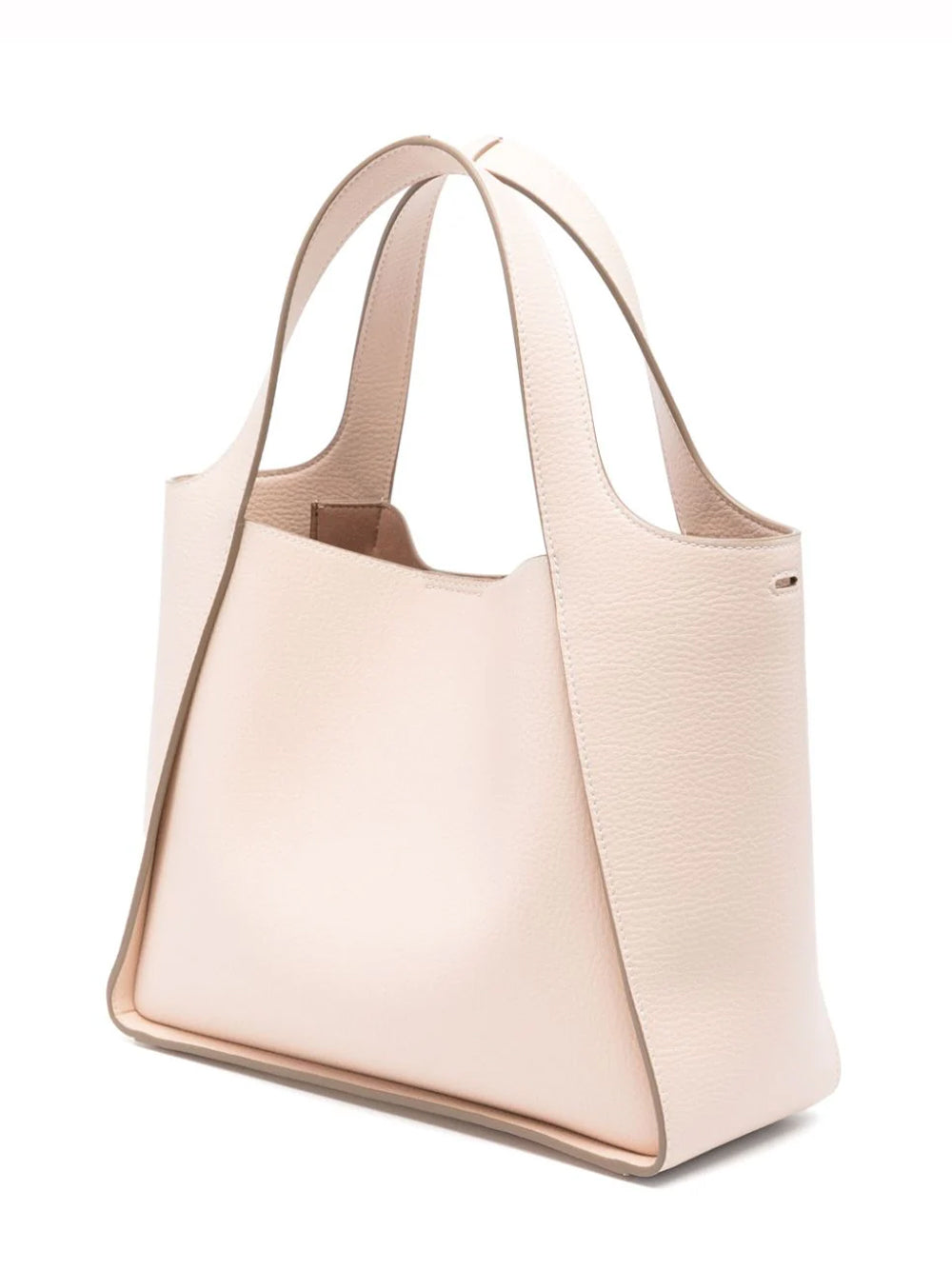 Logo Grainy Mat Crossbody Bag (Ballet Pink)