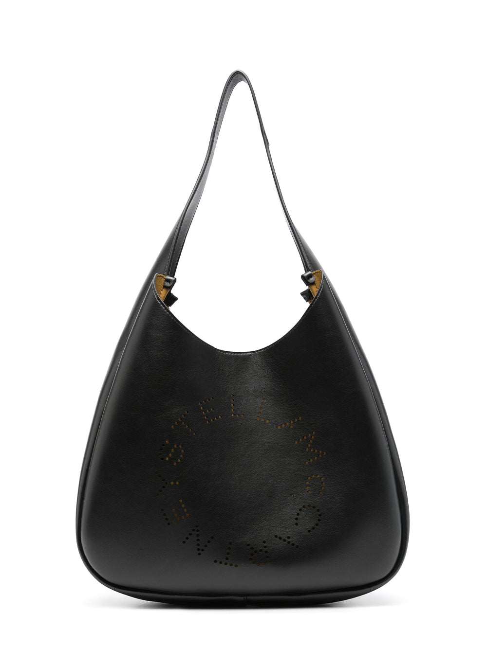 Logo Slouchy Hobo Tote Bag (Black)