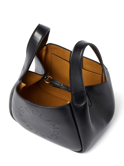 Logo Top Handle Crossbody Bag (Midnight Black)