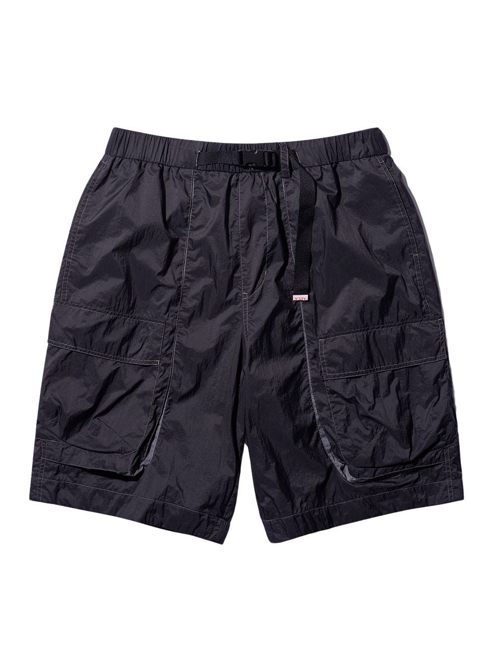 AECA Stitched Cargo Nylon Shorts (Charcoal)