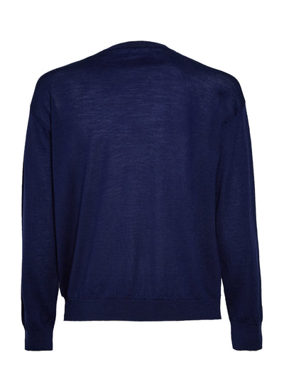 Crewneck Merino Dark Blue