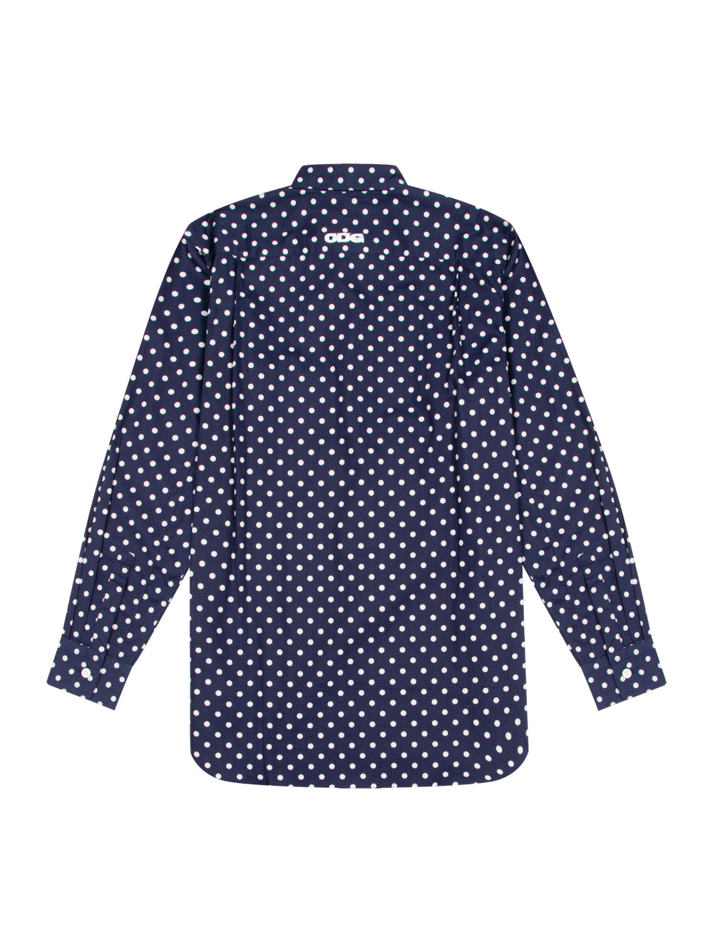 Cotton Broad Dot Navy