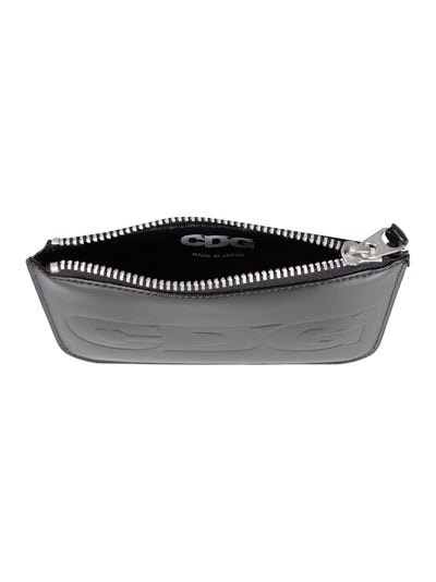 Wallet Embossed Logo Black