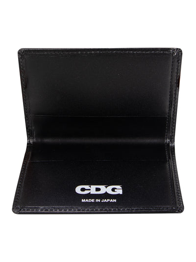 Wallet Embossed Logo Black