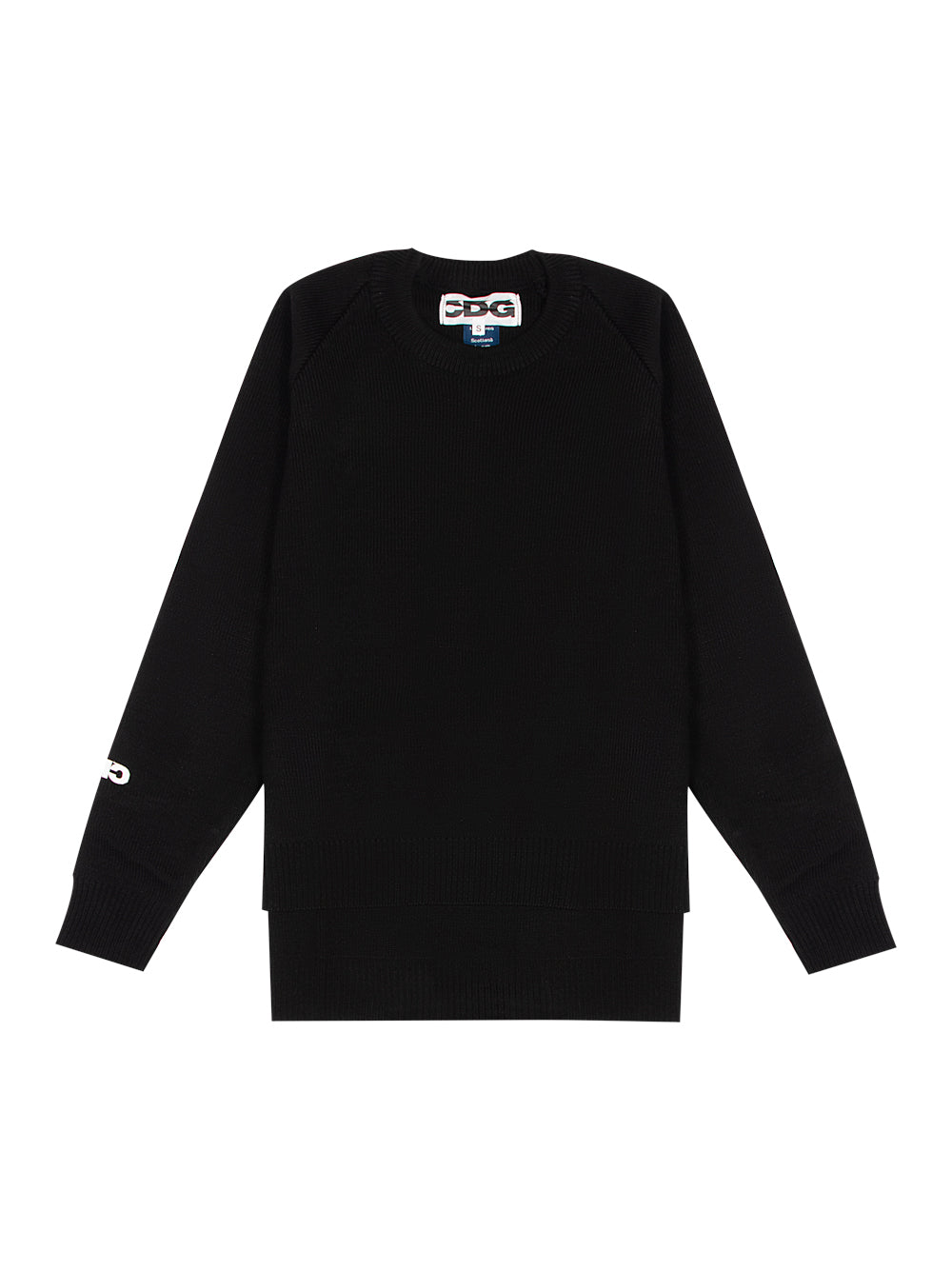 Lochaven Of Scotland Long Back School Pull Over Black