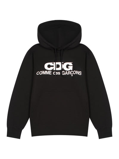 Logo Hooded Sweatshirt (Black)