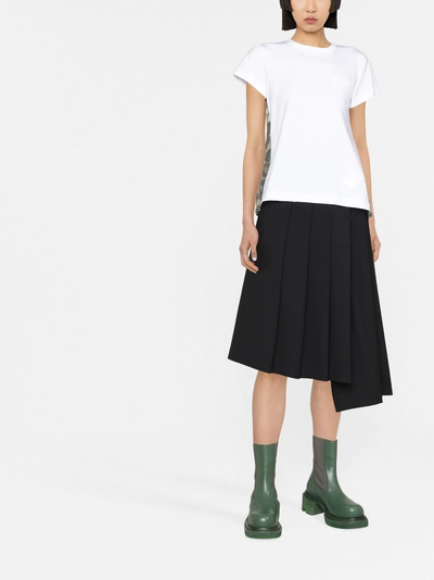 Sacai Leopard Print T-Shirt (White)