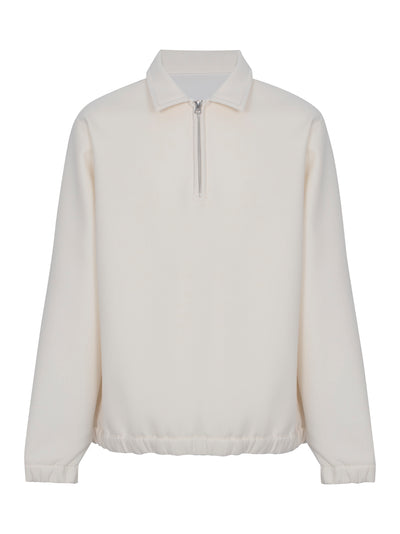 Suiting Bonding Pullover (Off-White)