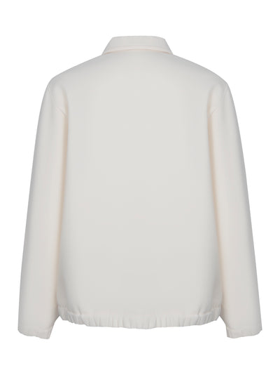 Suiting Bonding Pullover (Off-White)