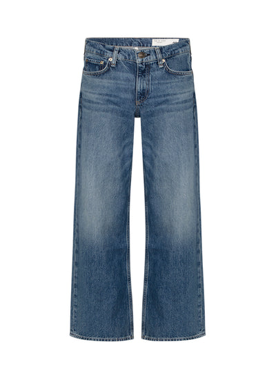 Saige Relaxed Straight Jeans (Echo)