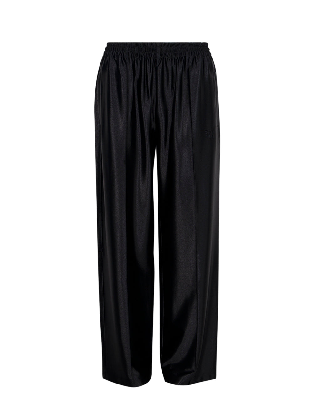 Satin Faille Sweatpants (Black)