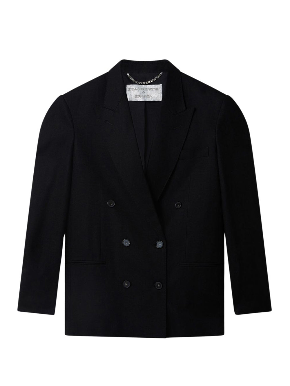 Sexy Robot Graphic Tuxedo-Lapel Blazer (Multicolor)