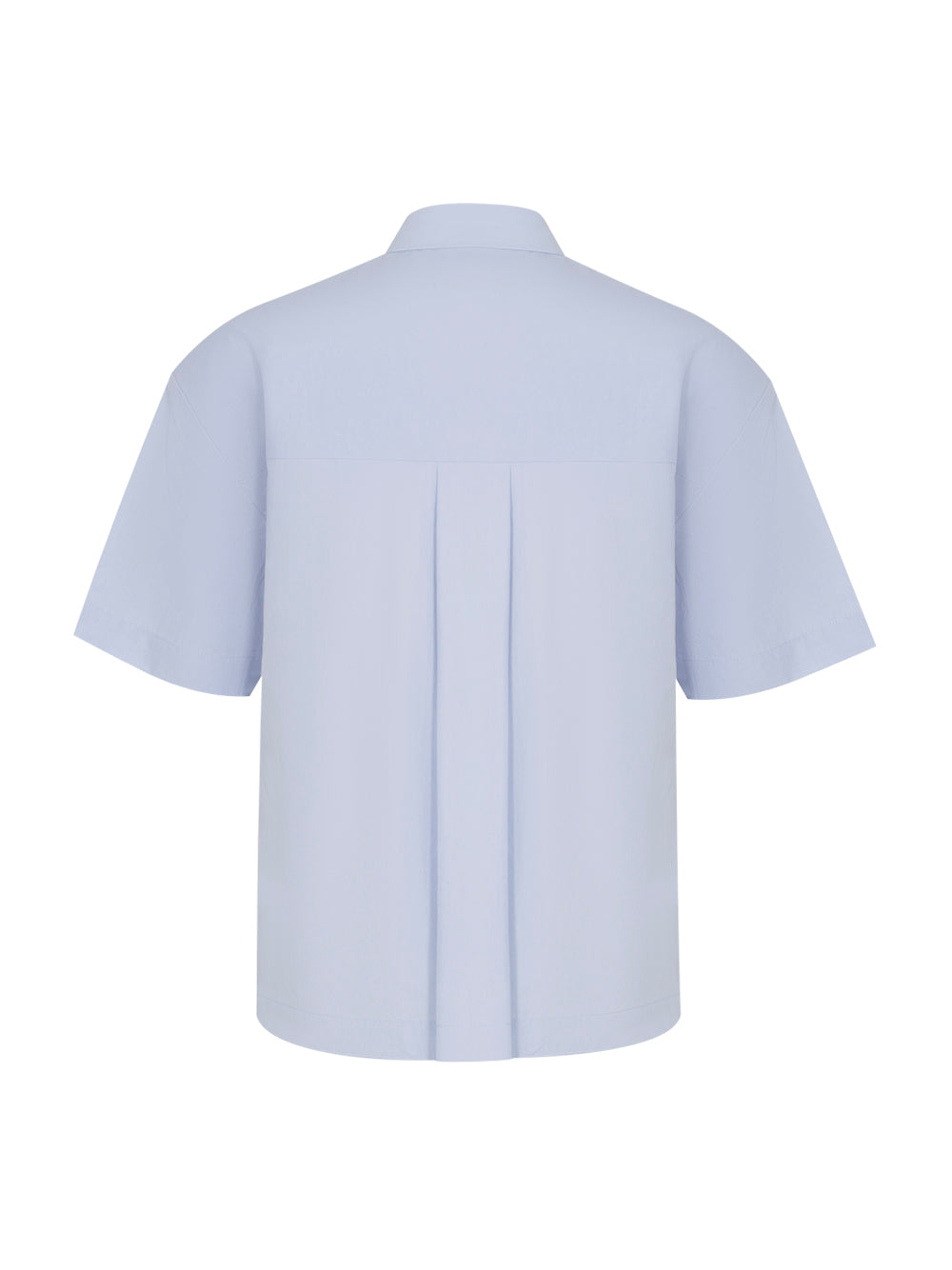 Sheen Cotton Poplin Shirt (Salt)