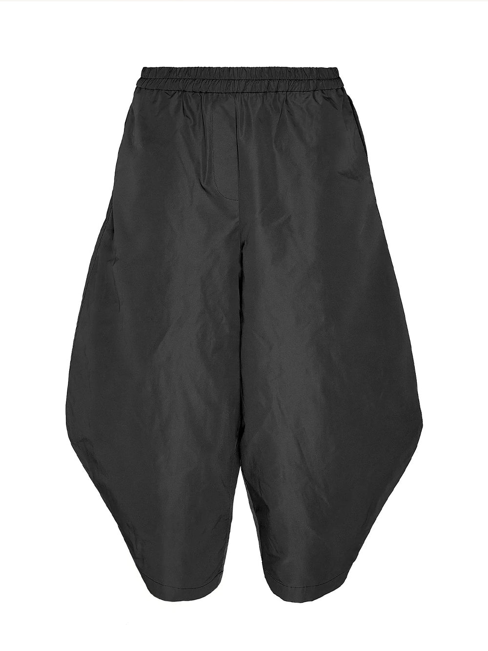 Sheen Parachute Pants (Black)